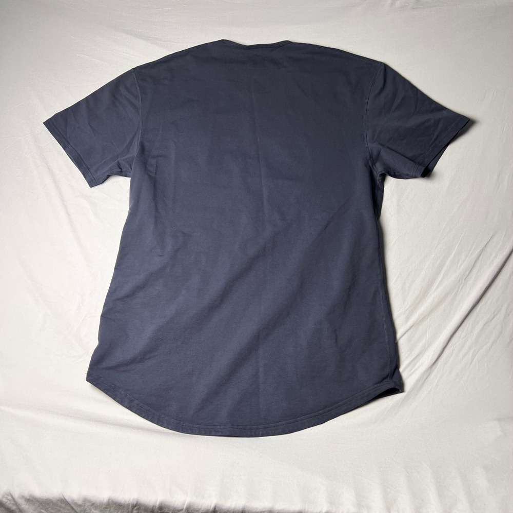 BYLT Drop Cut Lux Short Sleeve Pocket T-Shirt Navy Blue Mens Large XDC_SS_PT_NVY - Picture 3 of 8